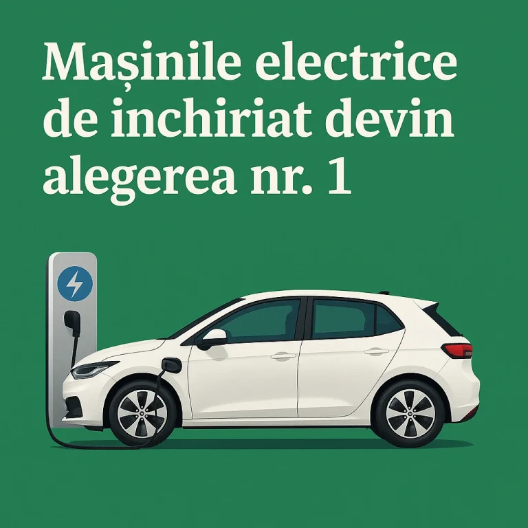 Mașinile electrice de închiriat devin alegerea nr. 1